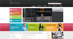 Desktop Screenshot of entreprise.technocite.be